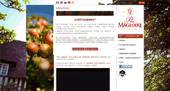 Desktop Screenshot of calvados-pere-magloire.com